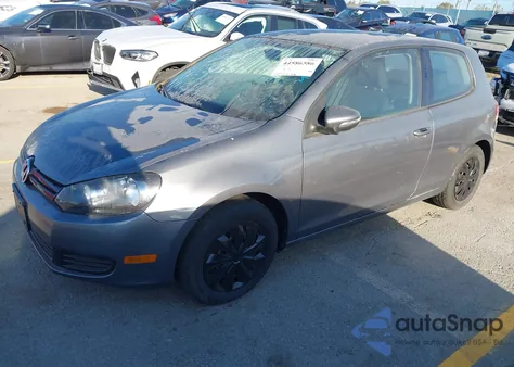 2011 Volkswagen Golf 2.5L 2-Door из США, поврежденный, VIN WVWAB7AJ5BW117409